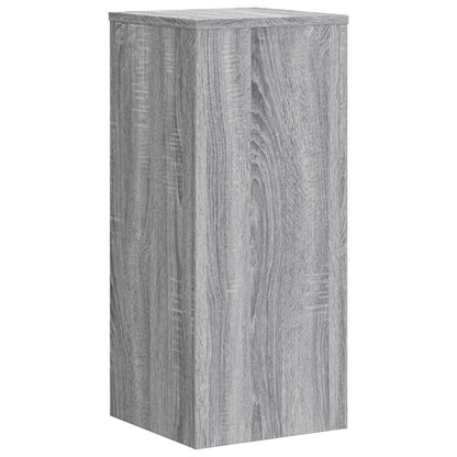 Plant Stand 2 pcs Grey Sonoma 30 x 30 x 70 cm Engineered Wood