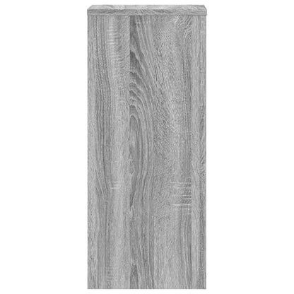 Plant Stand 2 pcs Grey Sonoma 30 x 30 x 70 cm Engineered Wood