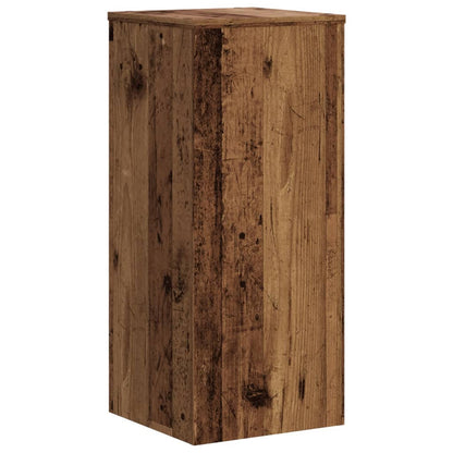 Plant Stands 2 pcs Old Wood 30x30x70 cm Engineered wood
