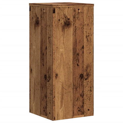Plant Stands 2 pcs Old Wood 30x30x70 cm Engineered wood
