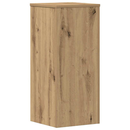 Plant Stands 2 pcs Artisan Oak 30x30x70 cm Engineered wood