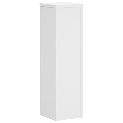 Plant Stand 2 pcs White 17 x 17 x 60 cm Engineered Wood