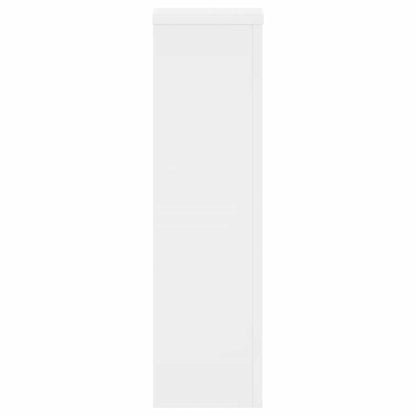Plant Stand 2 pcs White 17 x 17 x 60 cm Engineered Wood