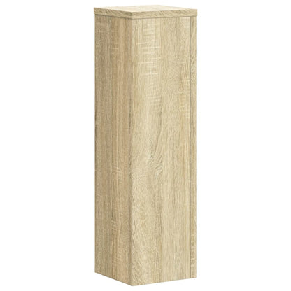 Plant Stand 2 pcs Sonoma Oak 17 x 17 x 60 cm Engineered Wood