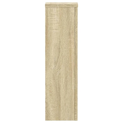 Plant Stand 2 pcs Sonoma Oak 17 x 17 x 60 cm Engineered Wood