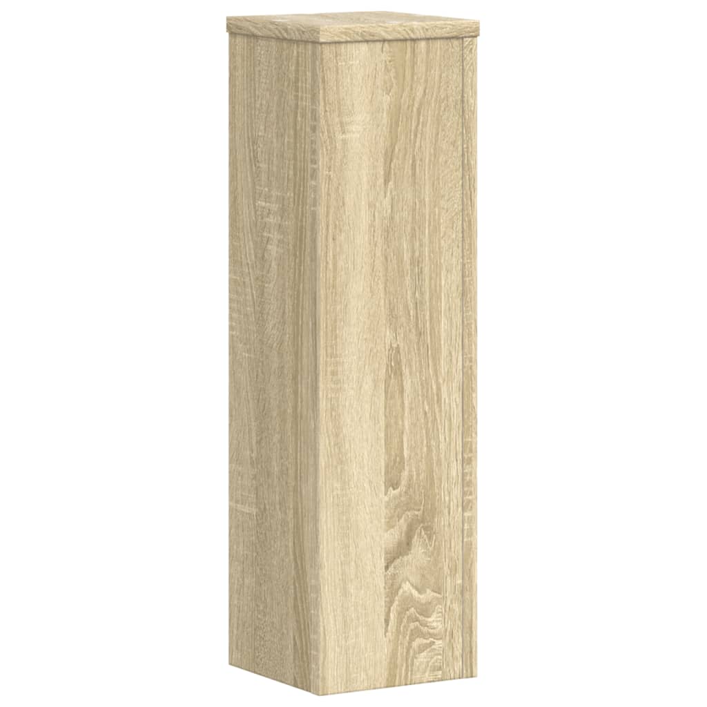 Plant Stand 2 pcs Sonoma Oak 17 x 17 x 60 cm Engineered Wood