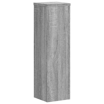 Plant Stand 2 pcs Grey Sonoma 17 x 17 x 60 cm Engineered Wood