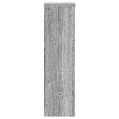 Plant Stand 2 pcs Grey Sonoma 17 x 17 x 60 cm Engineered Wood