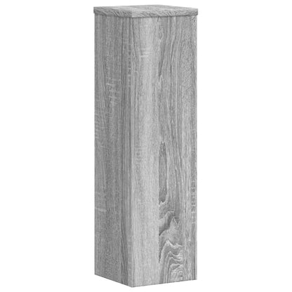 Plant Stand 2 pcs Grey Sonoma 17 x 17 x 60 cm Engineered Wood