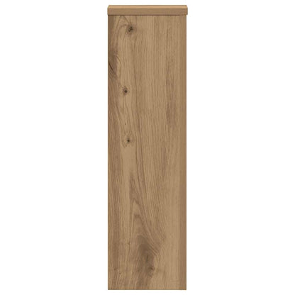 Plant Stand 2pcs Artisan Oak 17x17x60 cm Engineered Wood