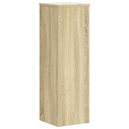 Plant Stand 2 pcs Sonoma Oak 25 x 25 x 80 cm Engineered Wood