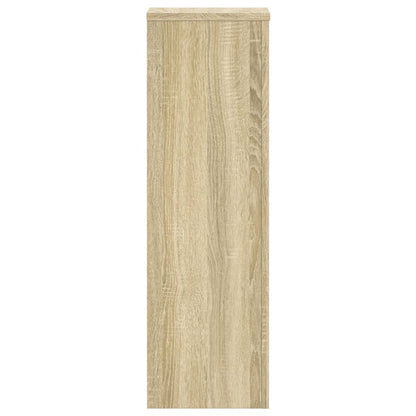 Plant Stand 2 pcs Sonoma Oak 25 x 25 x 80 cm Engineered Wood