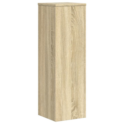 Plant Stand 2 pcs Sonoma Oak 25 x 25 x 80 cm Engineered Wood