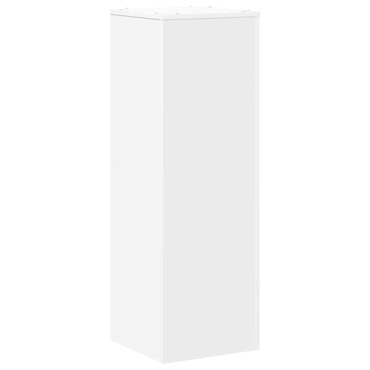 Plant Stand White 33x33x100 cm Engineered Wood
