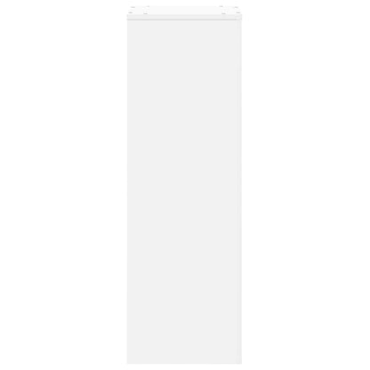 Plant Stand White 33x33x100 cm Engineered Wood