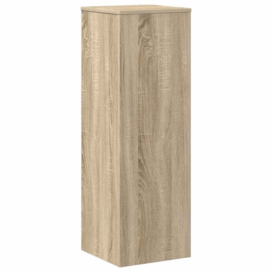 Plant Stand Sonoma Oak 33x33x100 cm Engineered Wood