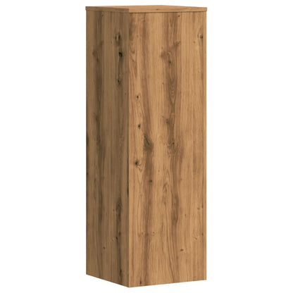 Plant Stand Artisan Oak 33x33x100 cm Engineered Wood