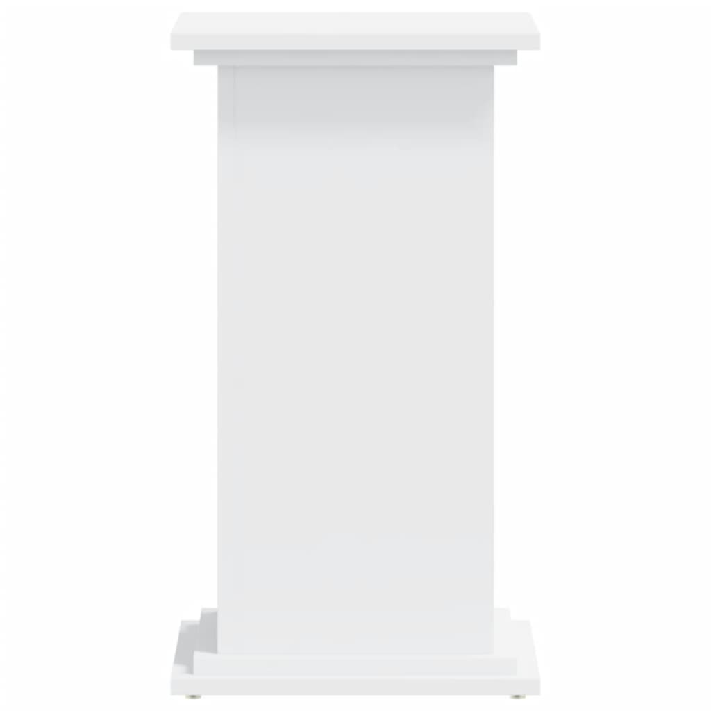 Plant Stand White 33 x 33 x 60 cm Engineered wood