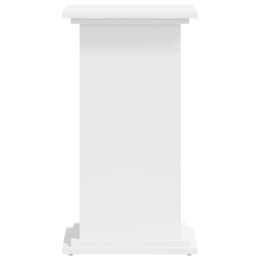 Plant Stand White 33 x 33 x 60 cm Engineered wood