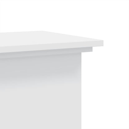 Plant Stand White 33 x 33 x 60 cm Engineered wood