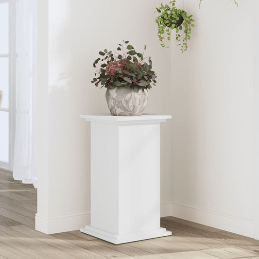 Plant Stand White 33 x 33 x 60 cm Engineered wood