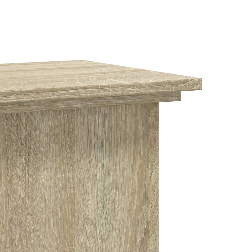 Plant Stand Sonoma Oak 33 x 33 x 60 cm Engineered wood