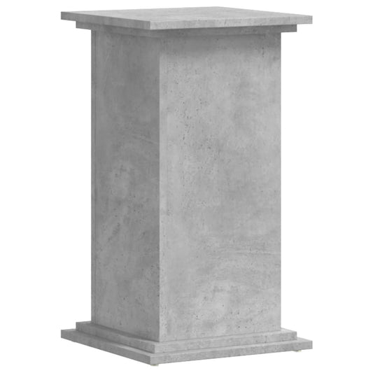 Plant Stand Concrete Grey 33 x 33 x 60 cm Engineered wood