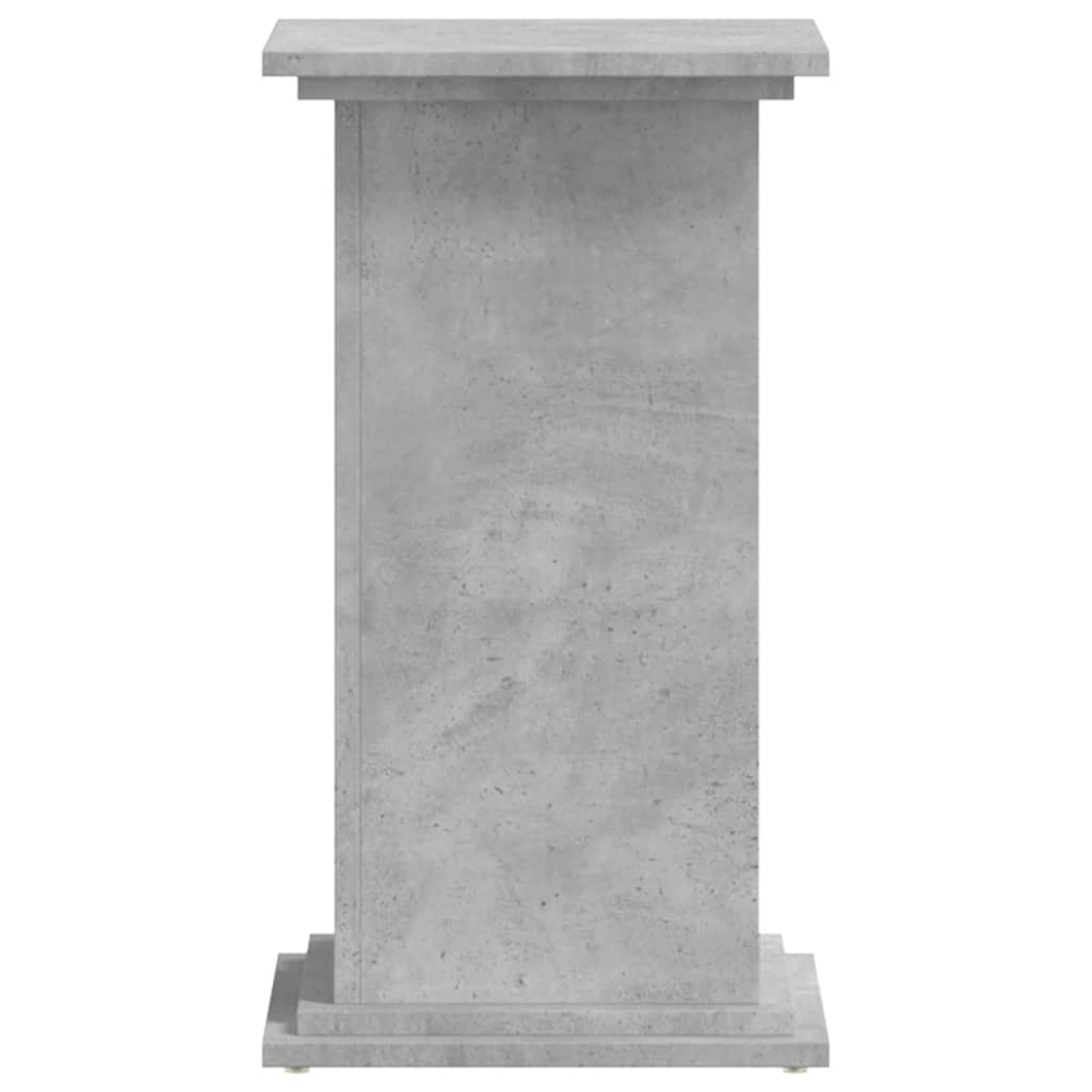 Plant Stand Concrete Grey 33 x 33 x 60 cm Engineered wood