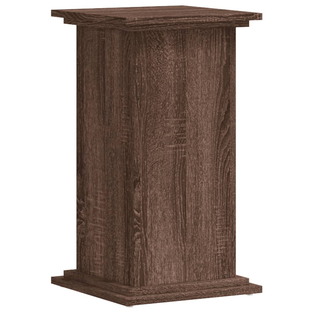 Plant Stand Brown Oak 33 x 33 x 60 cm Engineered wood