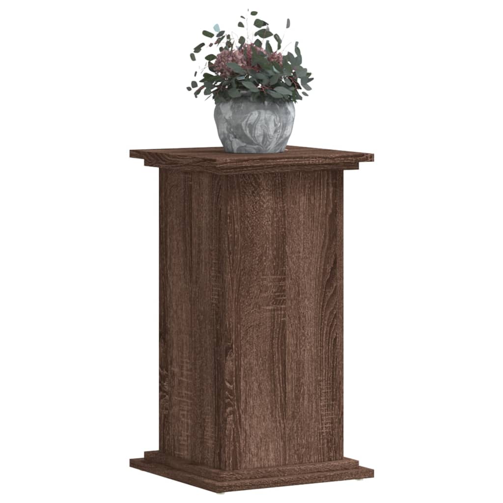 Plant Stand Brown Oak 33 x 33 x 60 cm Engineered wood