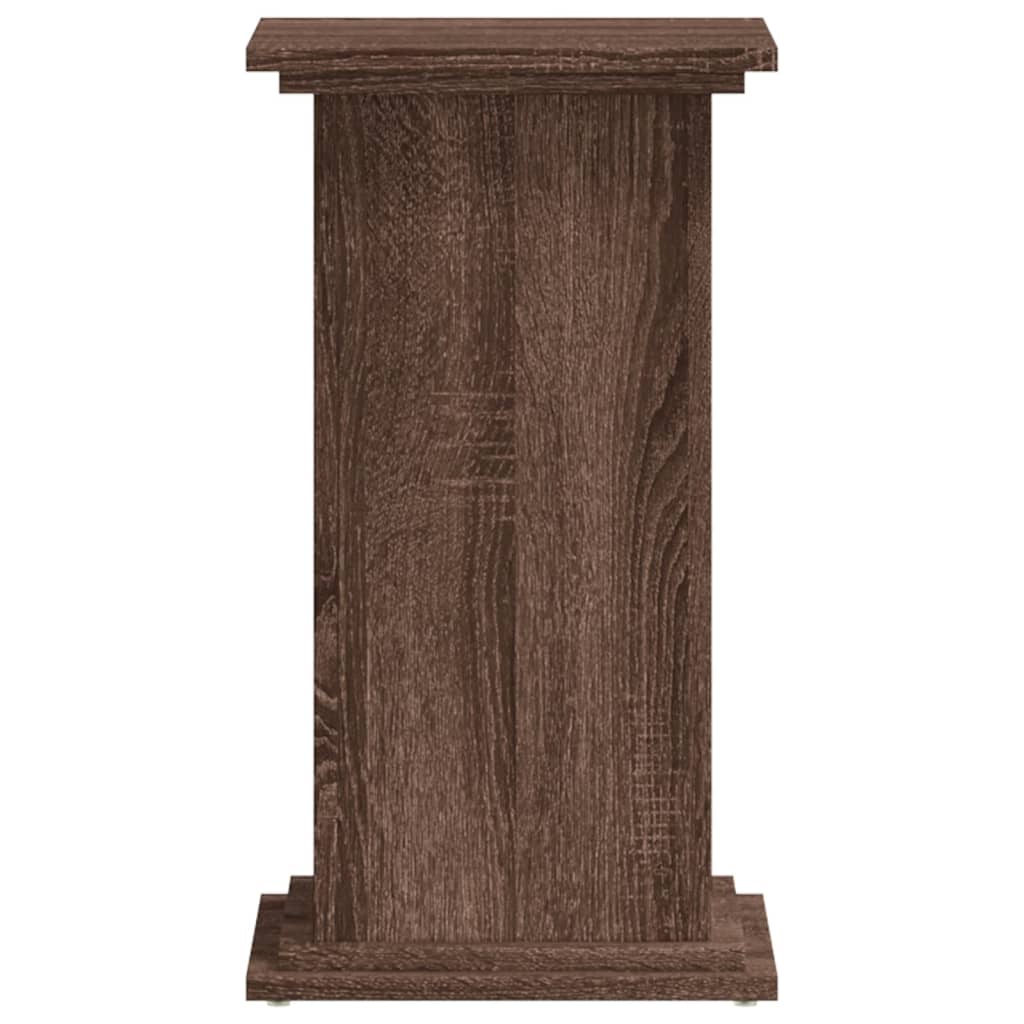 Plant Stand Brown Oak 33 x 33 x 60 cm Engineered wood