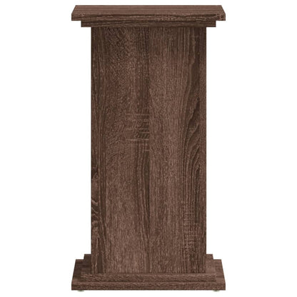 Plant Stand Brown Oak 33 x 33 x 60 cm Engineered wood