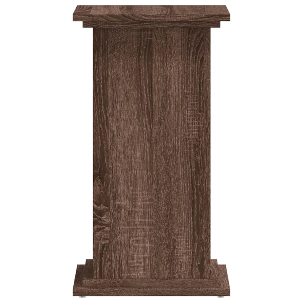 Plant Stand Brown Oak 33 x 33 x 60 cm Engineered wood