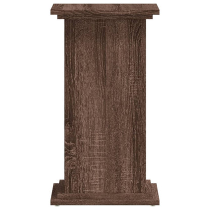 Plant Stand Brown Oak 33 x 33 x 60 cm Engineered wood