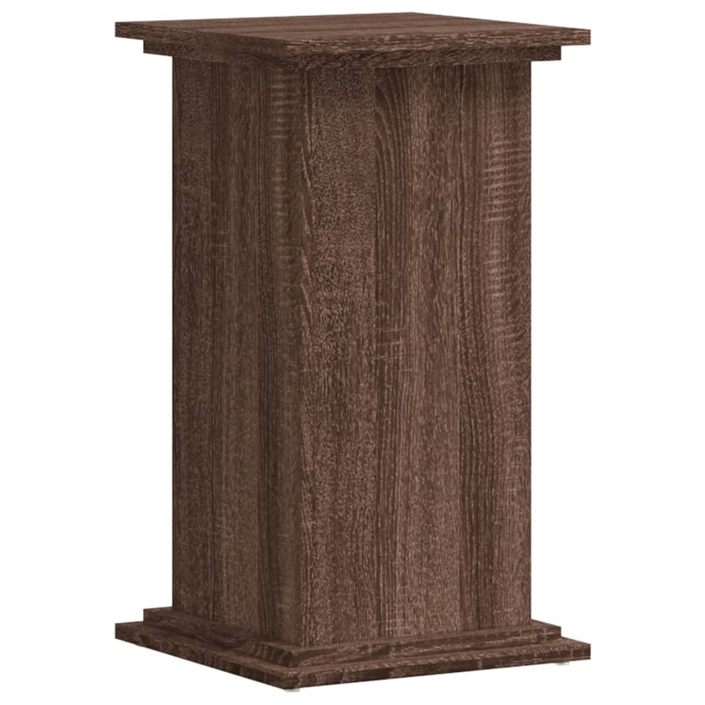 Plant Stand Brown Oak 33 x 33 x 60 cm Engineered wood