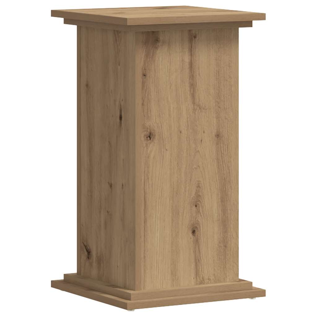Plant Stand Artisan Oak 33x33x60 cm Engineered Wood