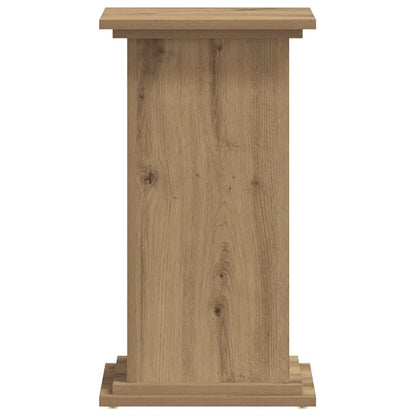 Plant Stand Artisan Oak 33x33x60 cm Engineered Wood