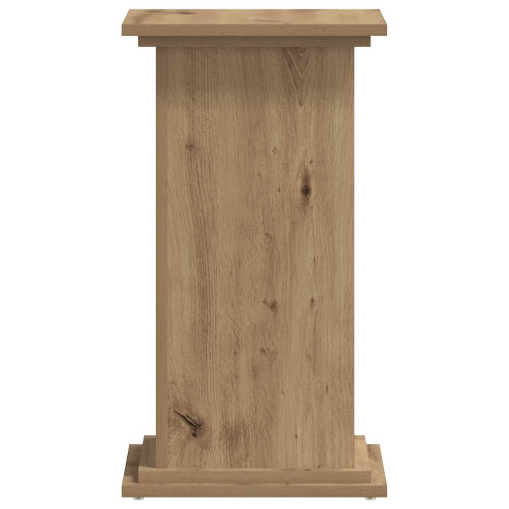 Plant Stand Artisan Oak 33x33x60 cm Engineered Wood