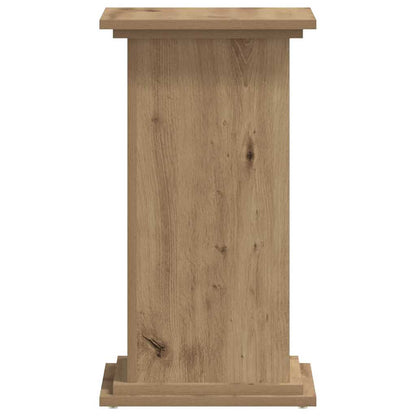 Plant Stand Artisan Oak 33x33x60 cm Engineered Wood