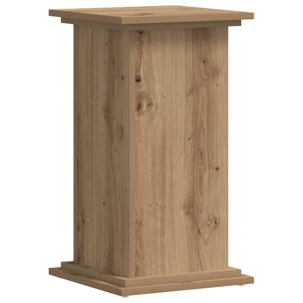 Plant Stand Artisan Oak 33x33x60 cm Engineered Wood