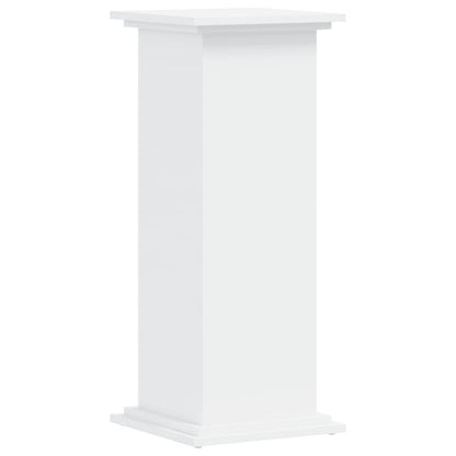 Plant Stand White 33 x 33 x 80 cm Engineered wood