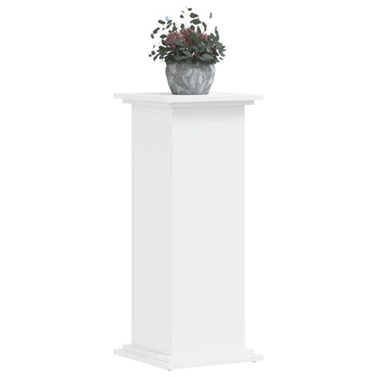 Plant Stand White 33 x 33 x 80 cm Engineered wood