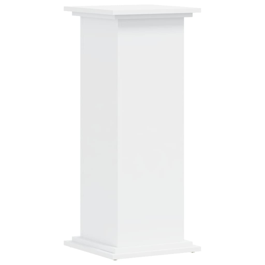 Plant Stand White 33 x 33 x 80 cm Engineered wood