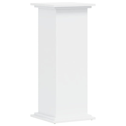 Plant Stand White 33 x 33 x 80 cm Engineered wood