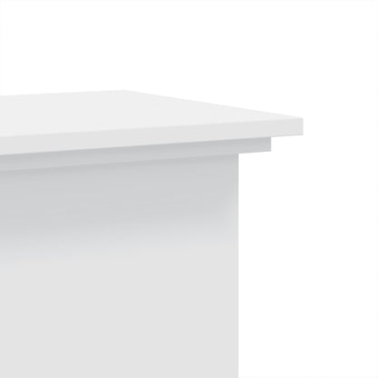 Plant Stand White 33 x 33 x 80 cm Engineered wood