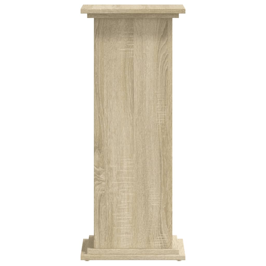 Plant Stand Sonoma Oak 33 x 33 x 80 cm Engineered wood