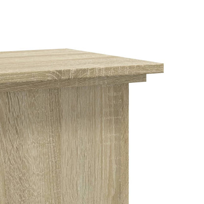 Plant Stand Sonoma Oak 33 x 33 x 80 cm Engineered wood