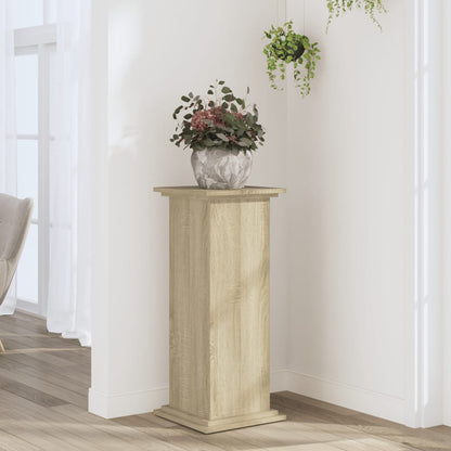 Plant Stand Sonoma Oak 33 x 33 x 80 cm Engineered wood
