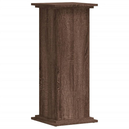 Plant Stand Brown Oak 33 x 33 x 80 cm Engineered wood