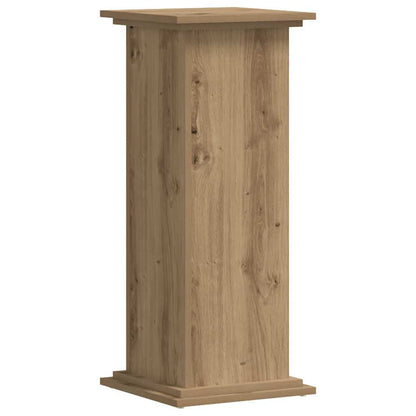 Plant Stand Artisan Oak 33x33x80 cm Engineered Wood